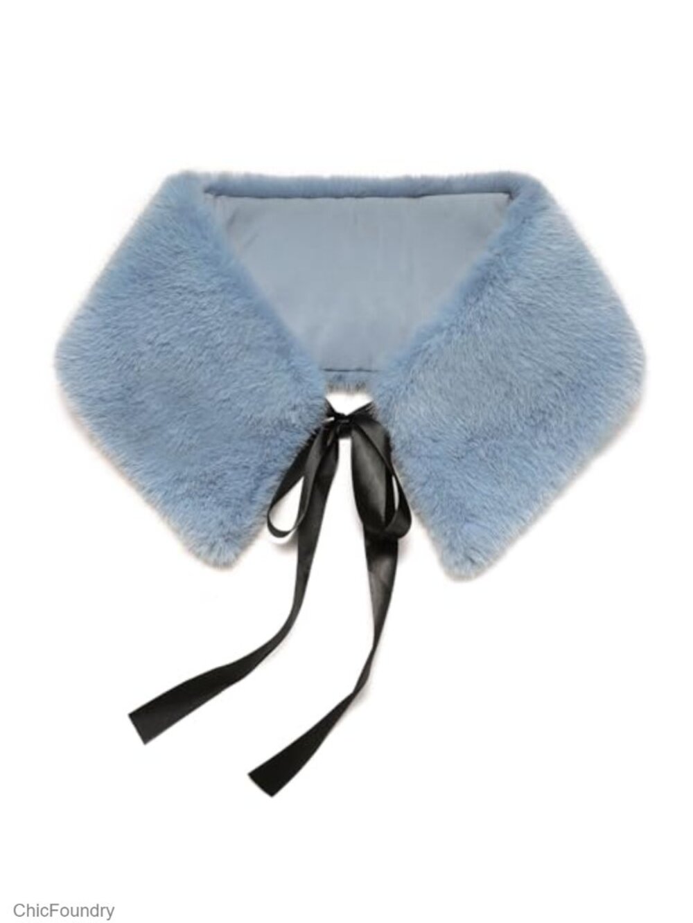 Faux Fur Collar Scarf Women's Neck Warmer 100% Polyester Winter